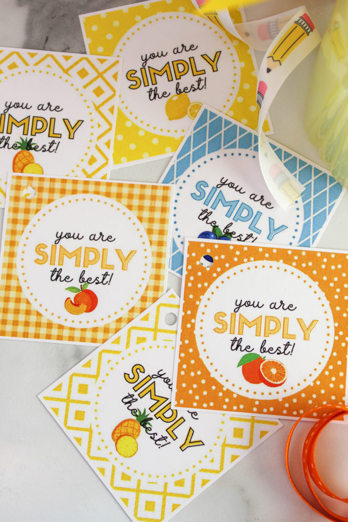 You Are Simply the Best Free Printable Thank You Gift Tag