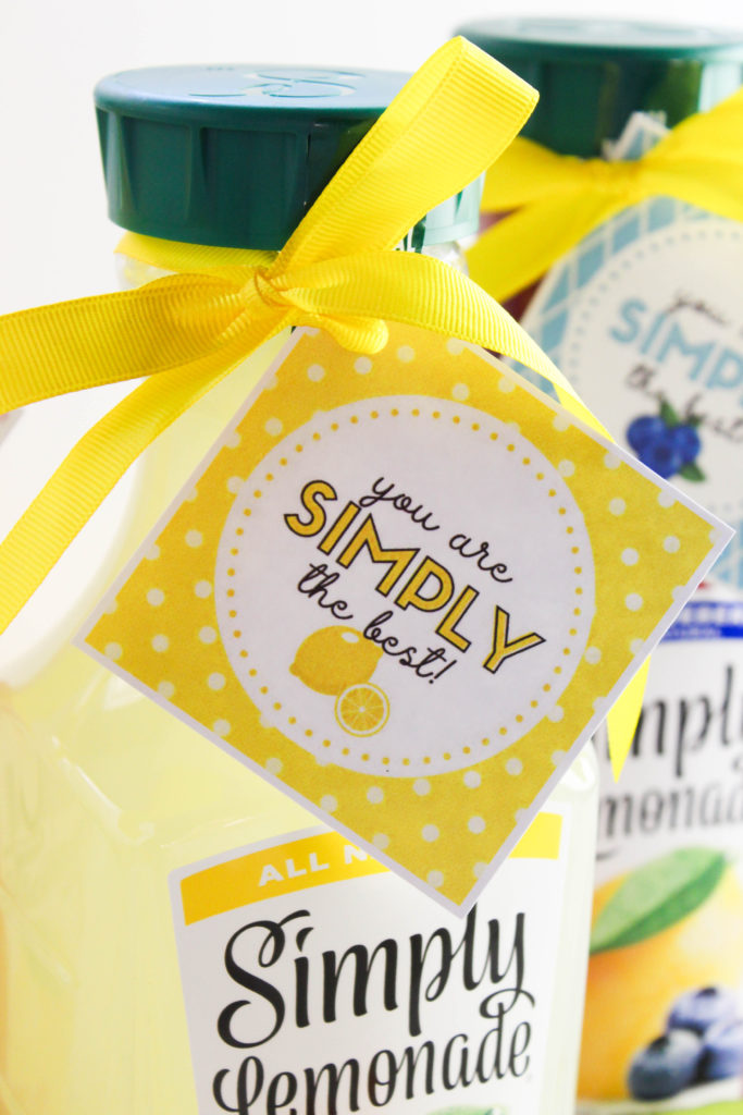 You Are Simply the Best Free Printable Thank You Gift Tag