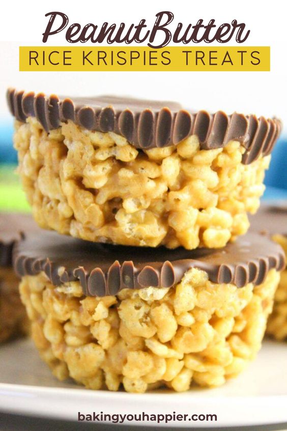 Peanut Butter Rice Krispies Treats