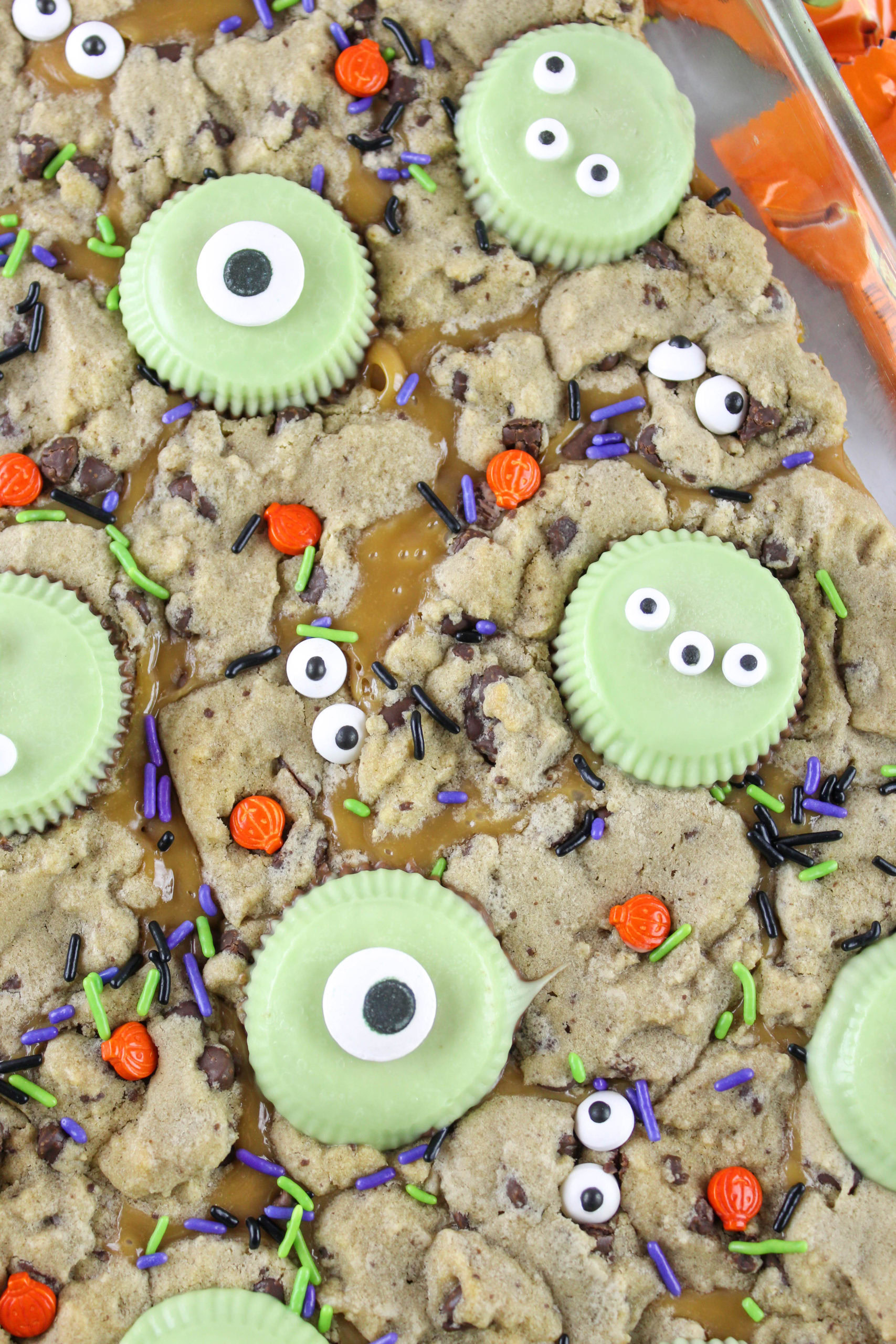 Monster Cookie Bars Baking You Happier