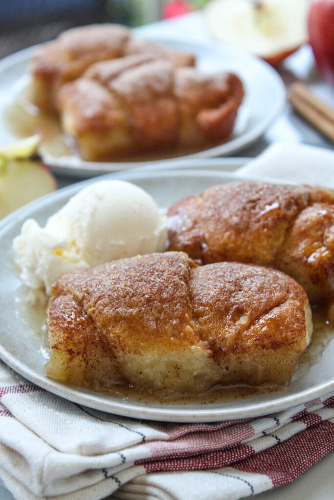 Apple Dumplings with Crescent Rolls