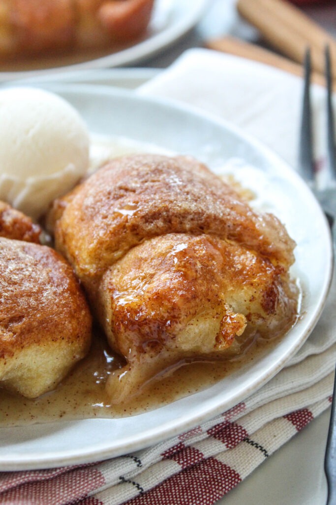 Apple Dumplings with Crescent Rolls