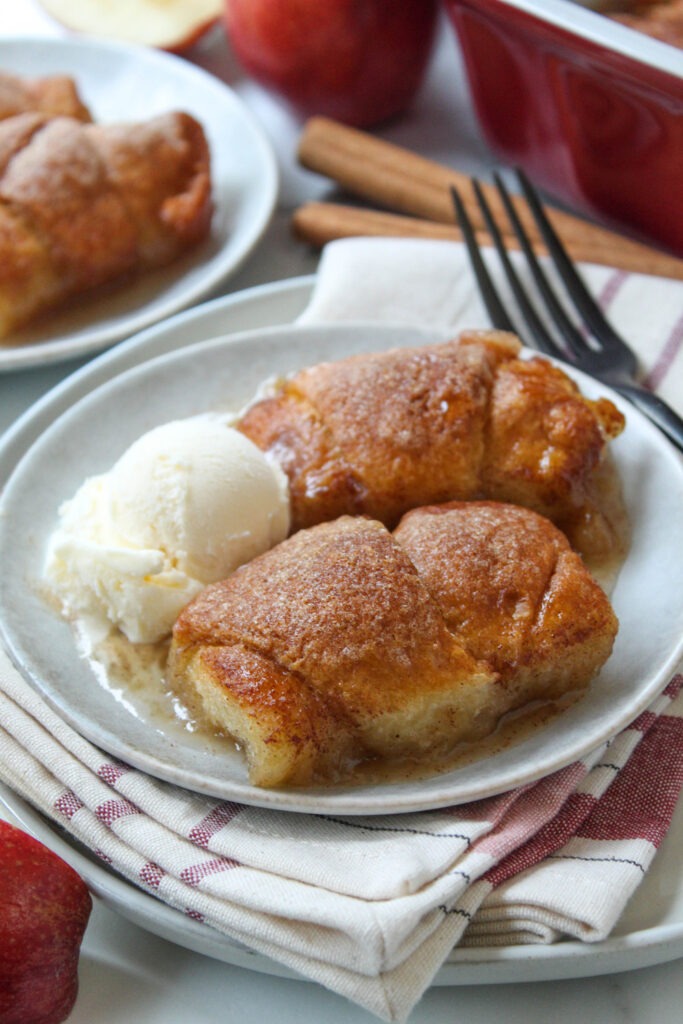 Apple Dumplings with Crescent Rolls