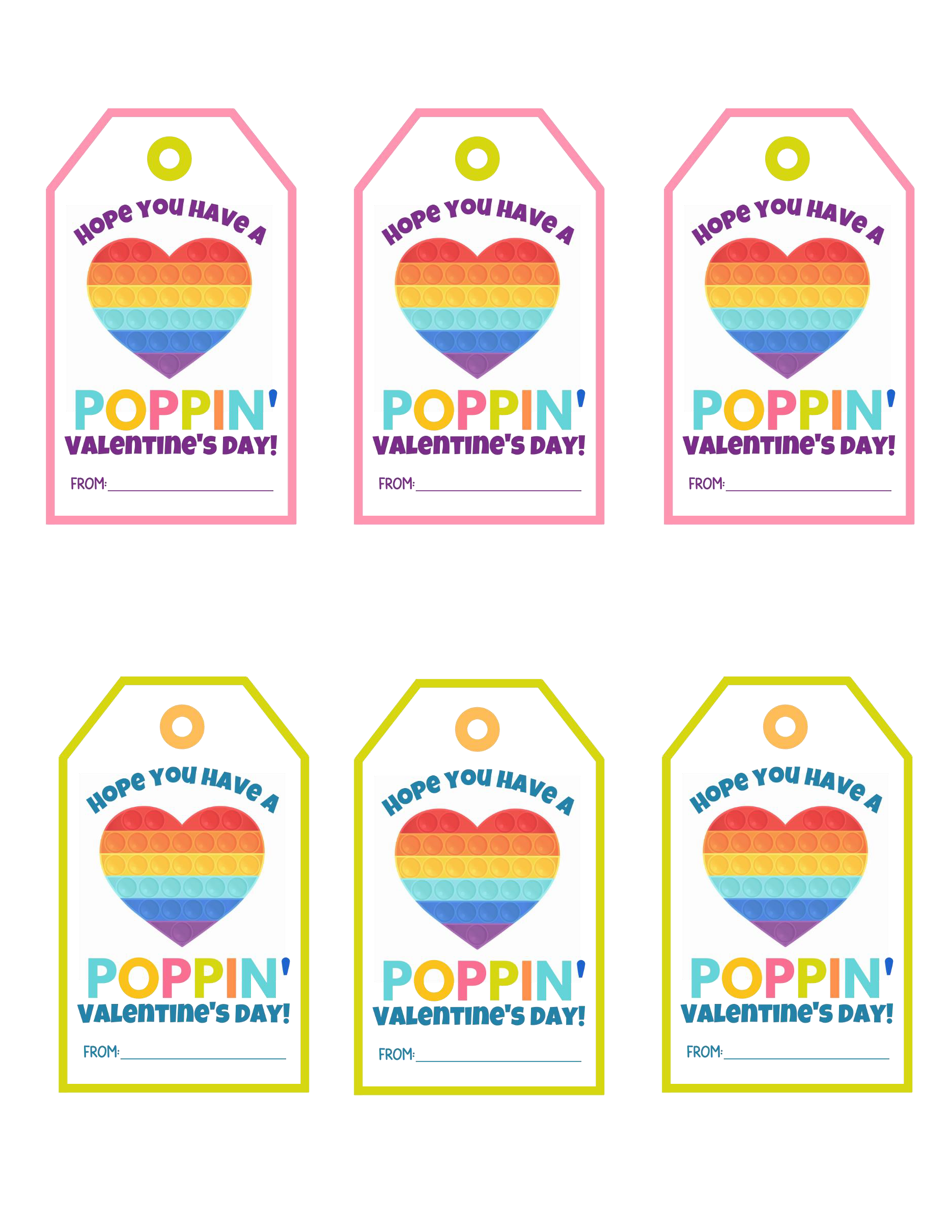 Free Printable Have A Poppin Valentine S Day