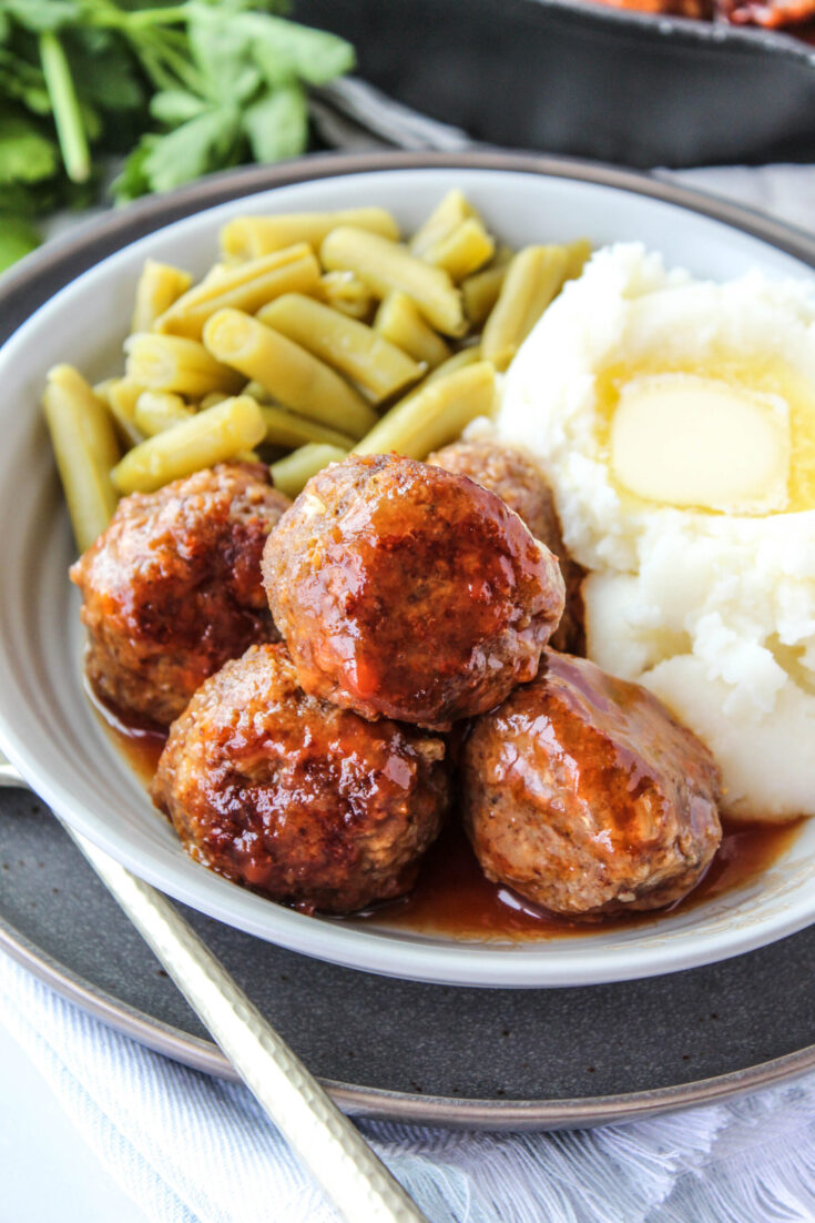 Saucy Vegetarian Meatballs