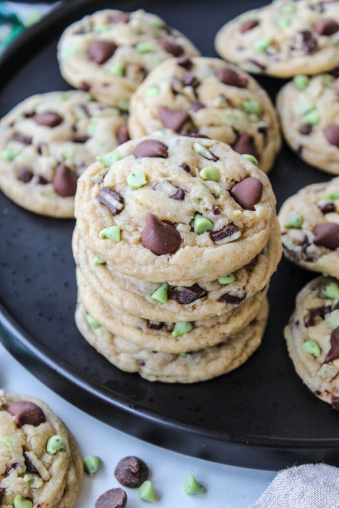 Mint Chocolate Chip Cookies