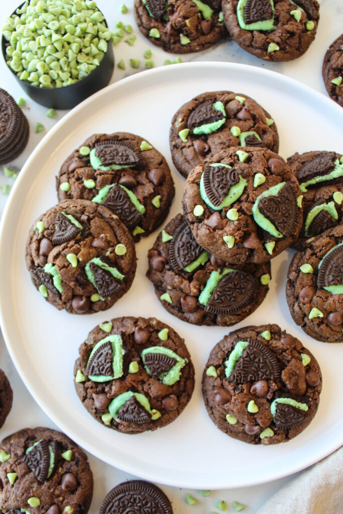 Chocolate Mint Oreo Cookies