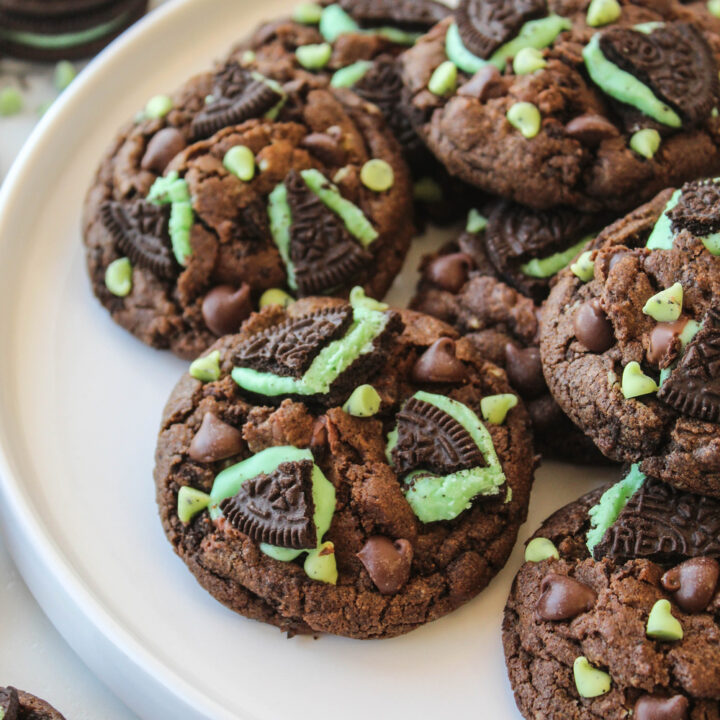 Chocolate Mint Oreo Cookies