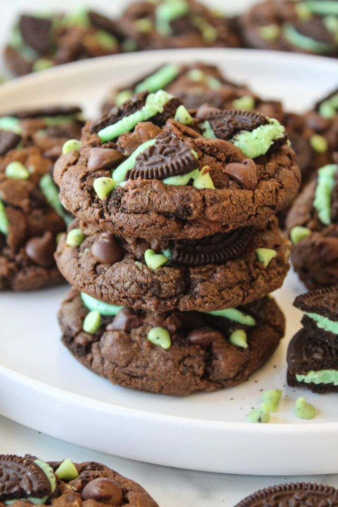 Chocolate Mint Oreo Cookies