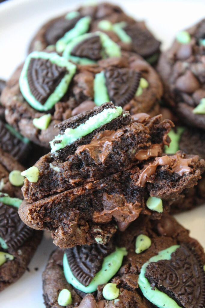Chocolate Mint Oreo Cookies