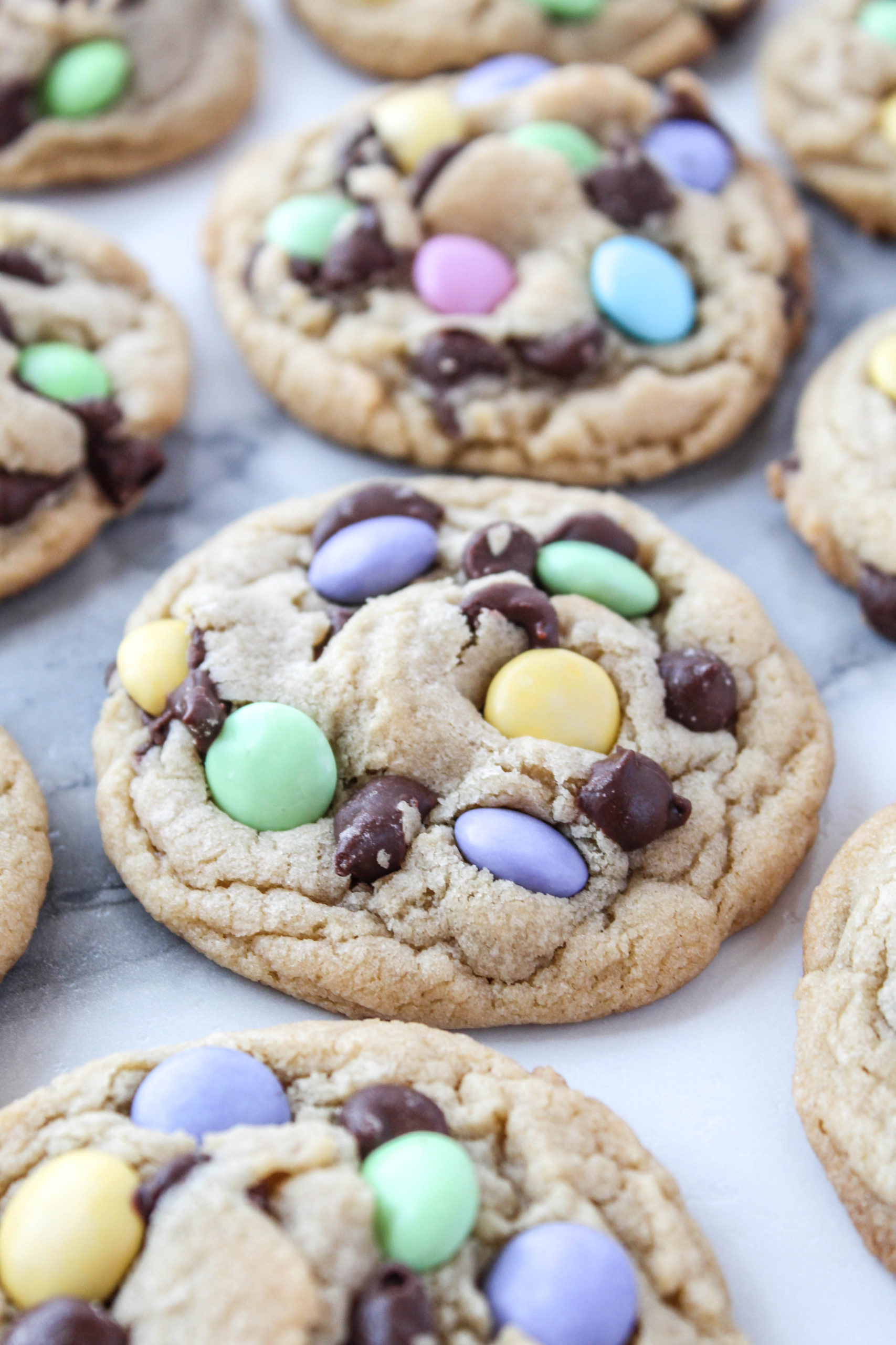 Easter Chocolate Chip Cookies