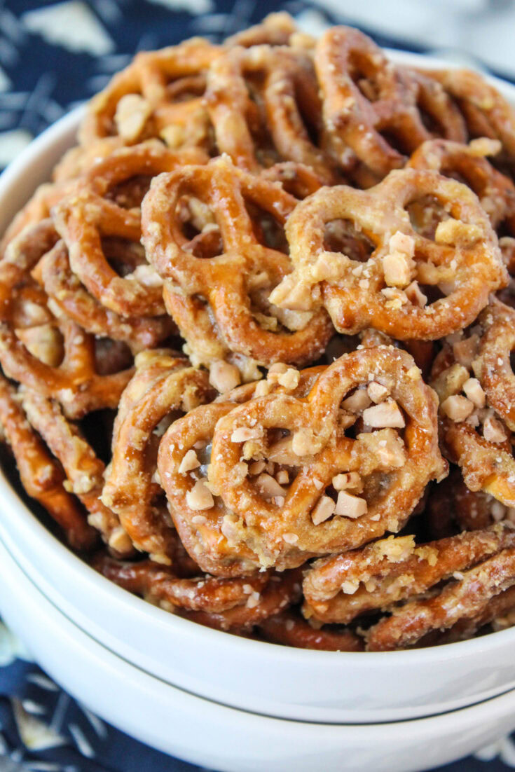 Butter Toffee Pretzels