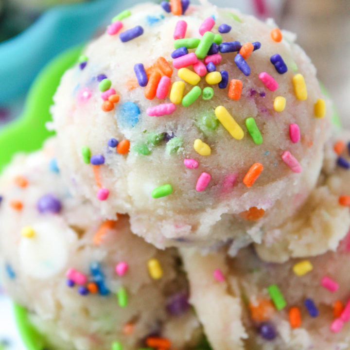 Edible Funfetti Cookie Dough
