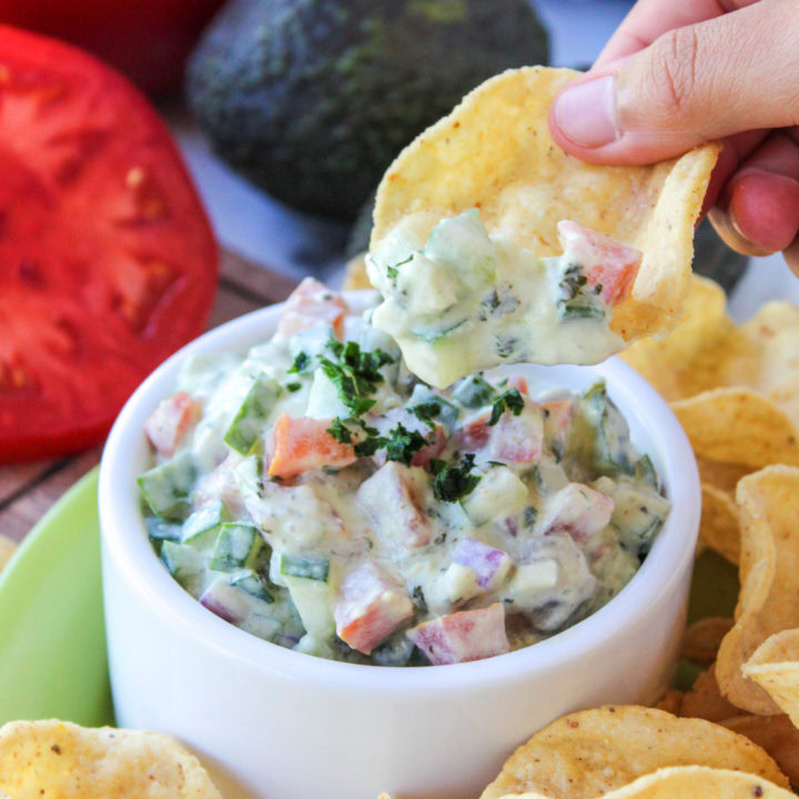 Cucumber Avocado Salsa