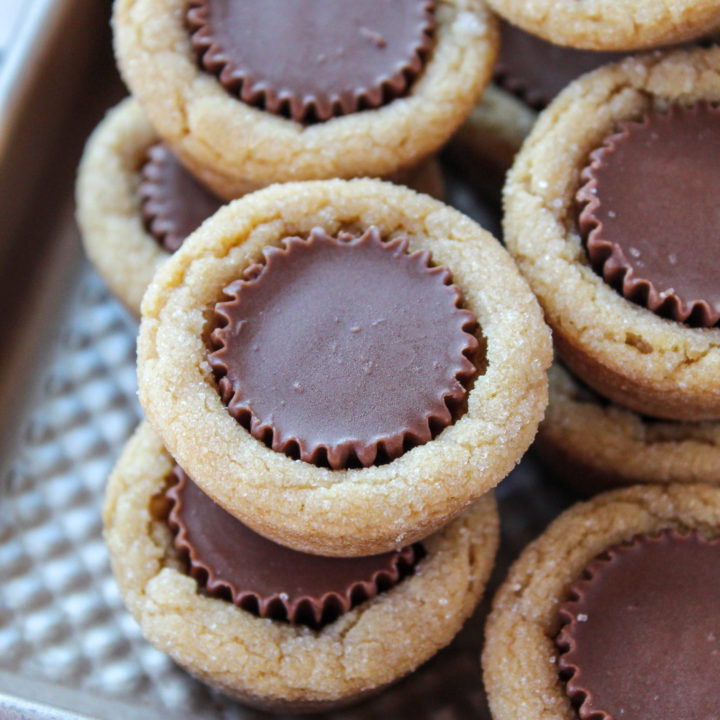 2-Ingredient Peanut Butter Cup Cookies