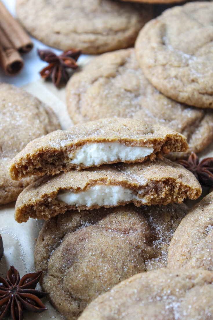 Pumpkin Cheesecake Cookies