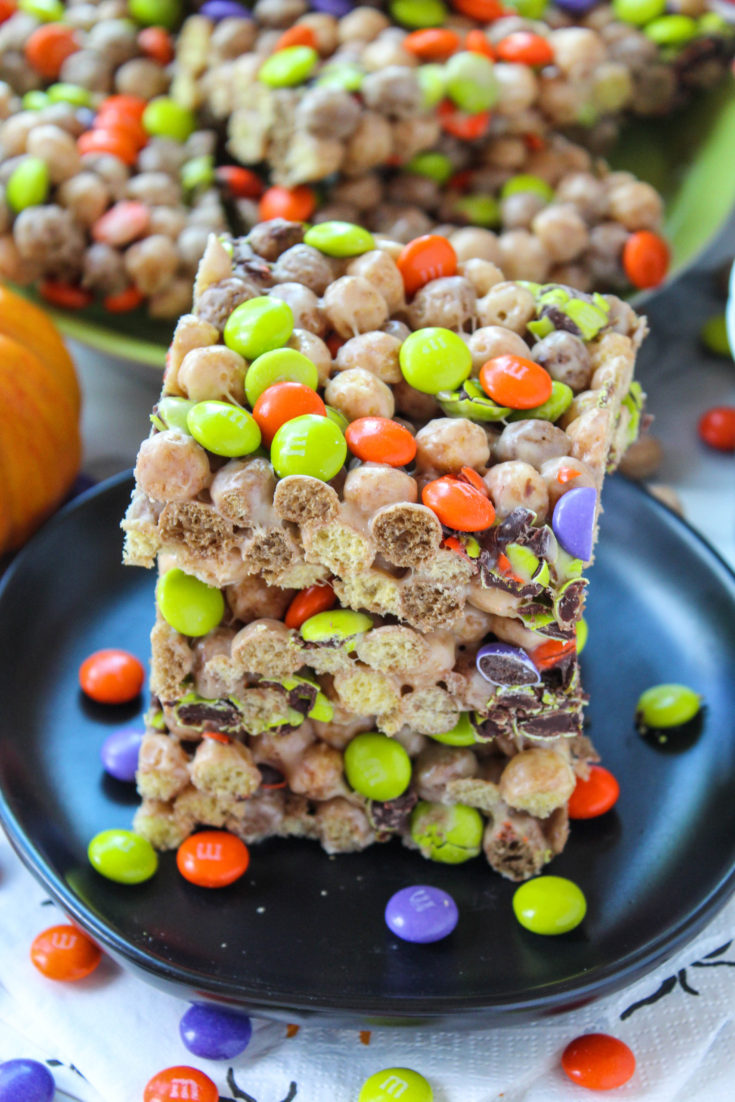 Reese's Puffs Cereal Bars for Halloween