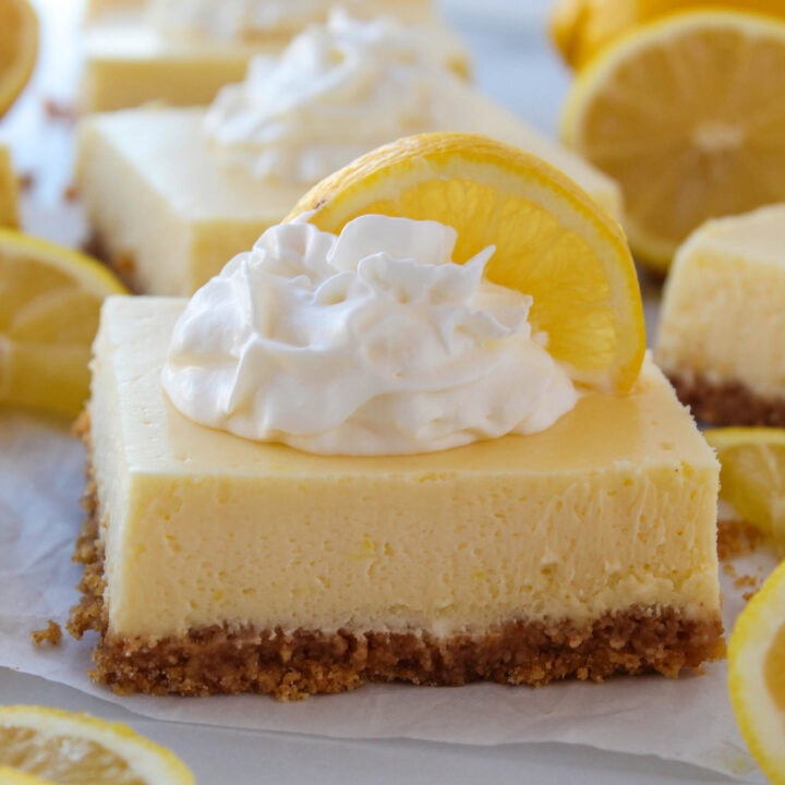 Lemon Cheesecake Bars