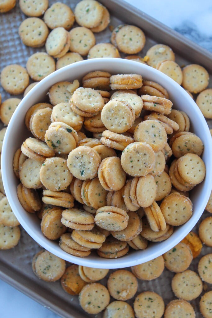 Best Easy Cheesy Ranch Crackers