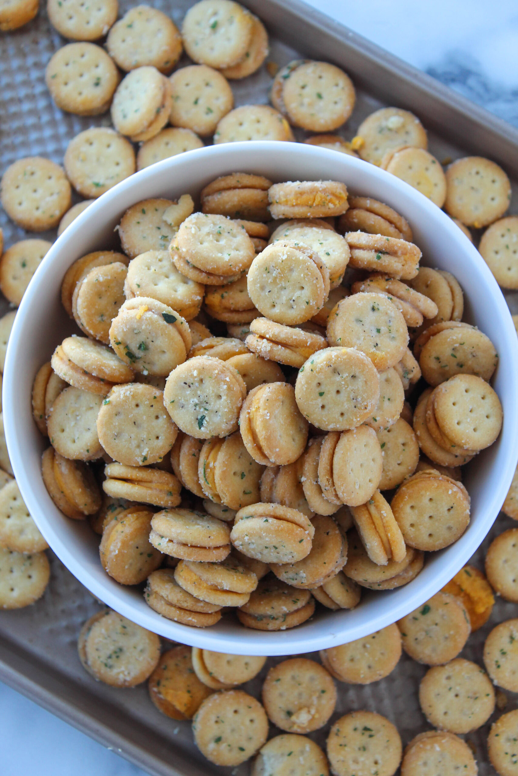 Mini Crackers Ranch Best Easy Cheesy Ranch Crackers