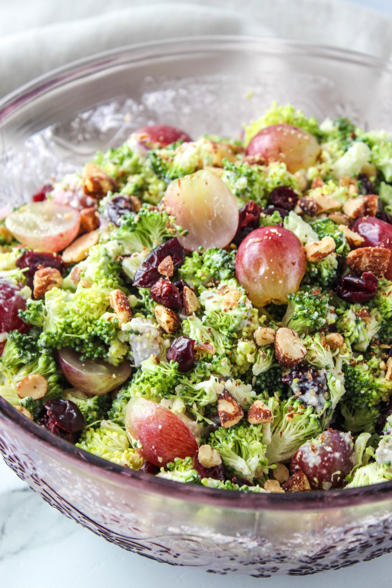 Vegan Broccoli Salad Baking You Happier