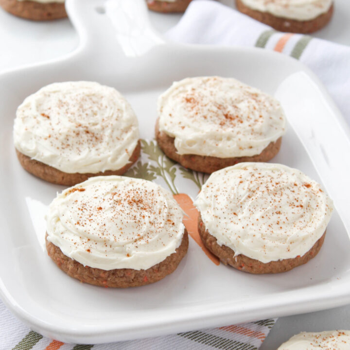 Carrot Cake Mix Cookies