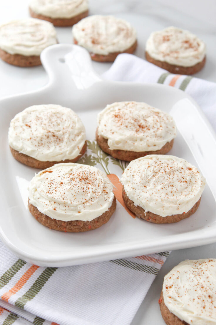 Carrot Cake Mix Cookies