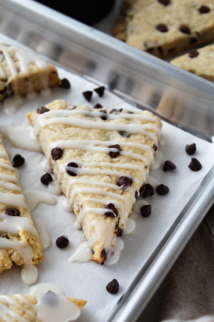 The Best Mini-Chocolate Chip Scones (Easy Recipe!)