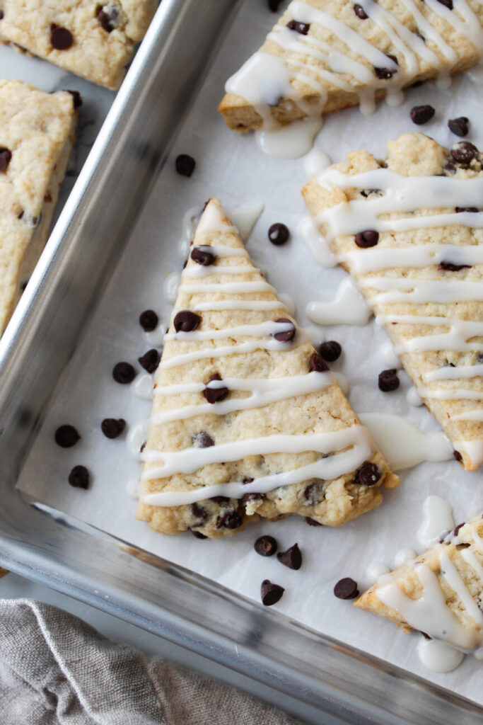The Best Mini-Chocolate Chip Scones (Easy Recipe!)
