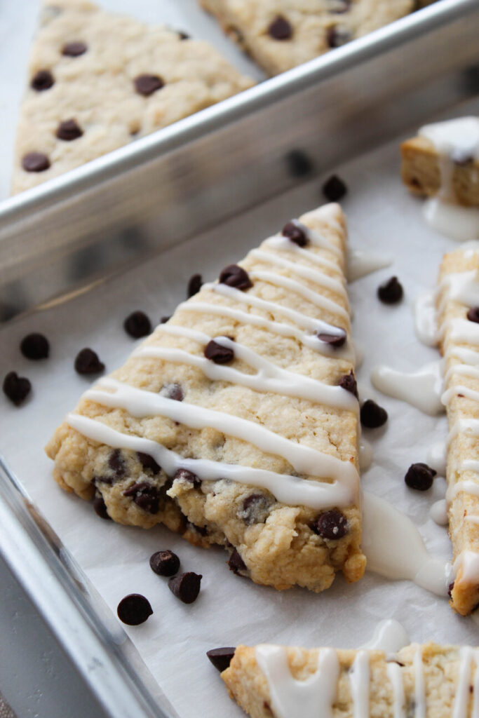 The Best Mini-Chocolate Chip Scones (Easy Recipe!)