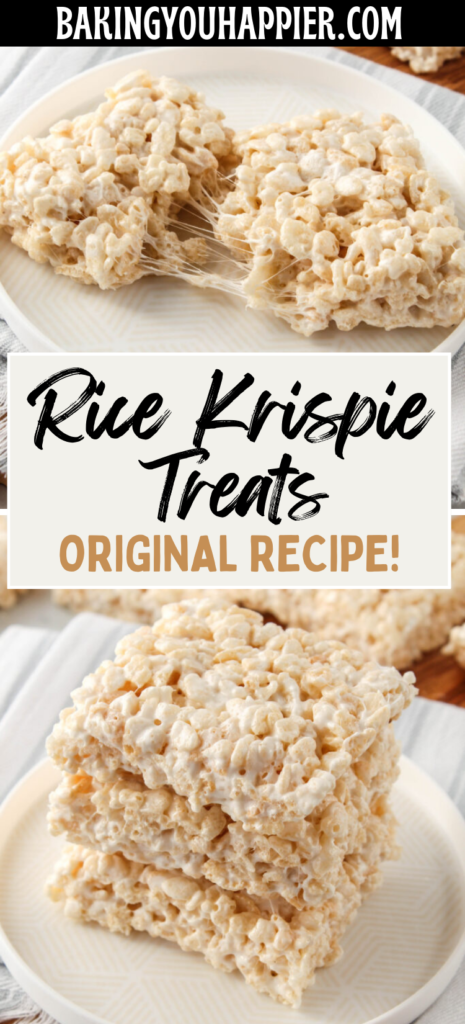 Rice Krispie Treats - Baking You Happier