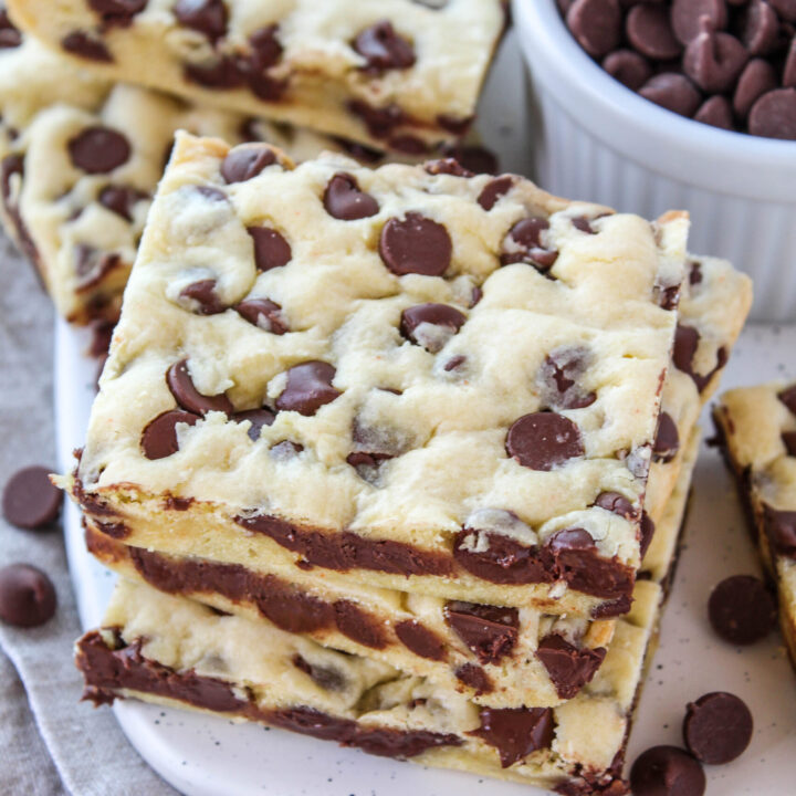 Cake Mix Chocolate Chip Cookie Bars