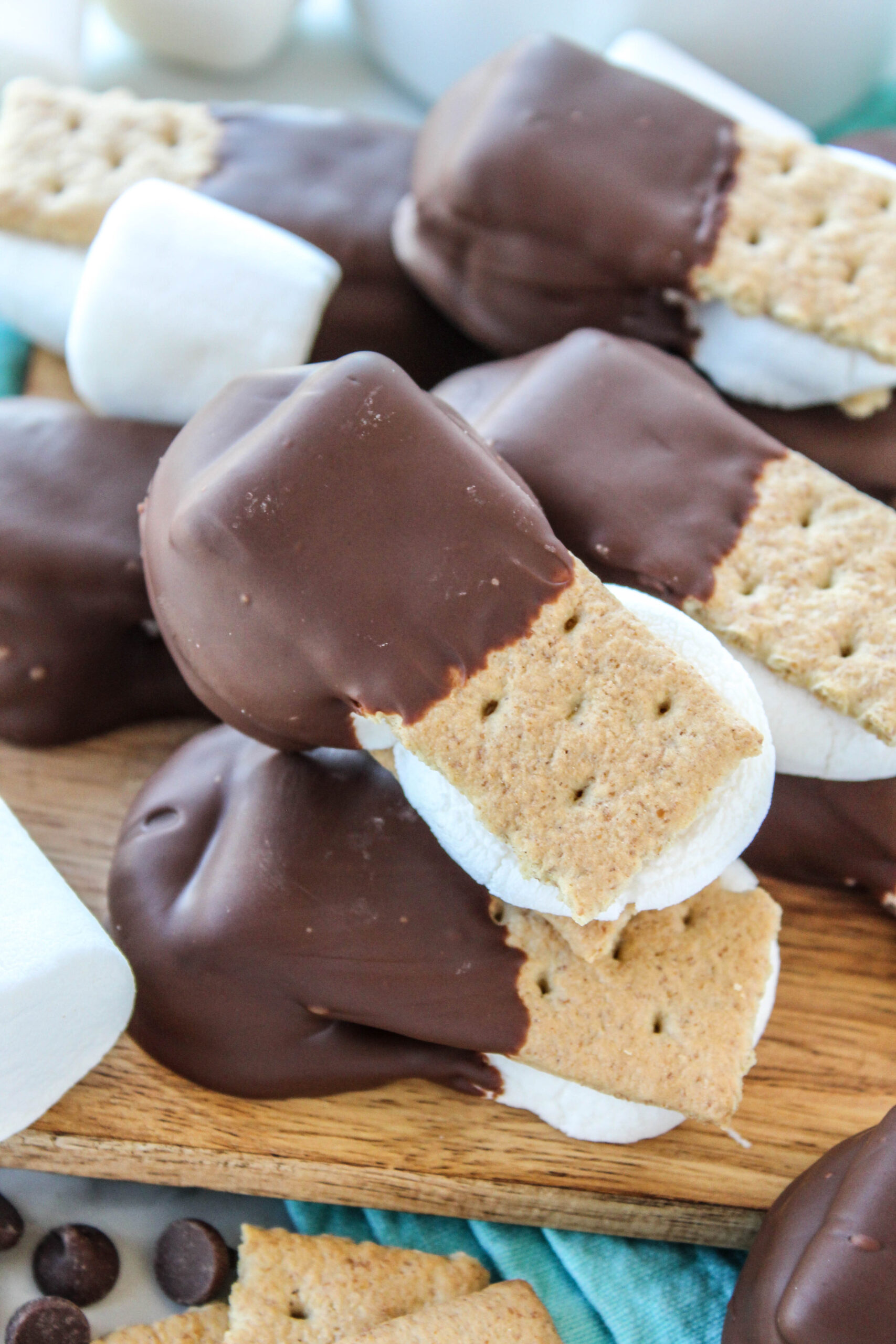 S'mores Graham Cracker Cookies Baking You Happier
