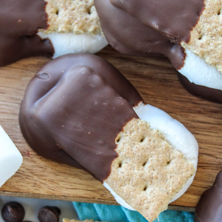 S'mores Graham Cracker Cookies