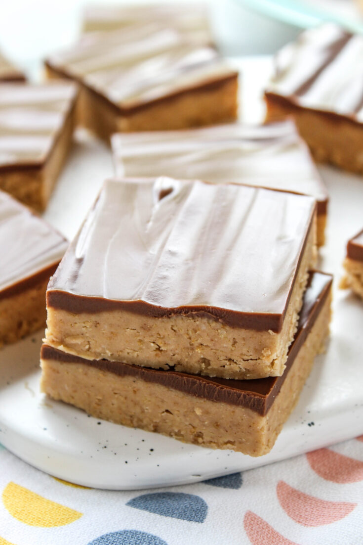 No Bake Reese's Peanut Butter Bars