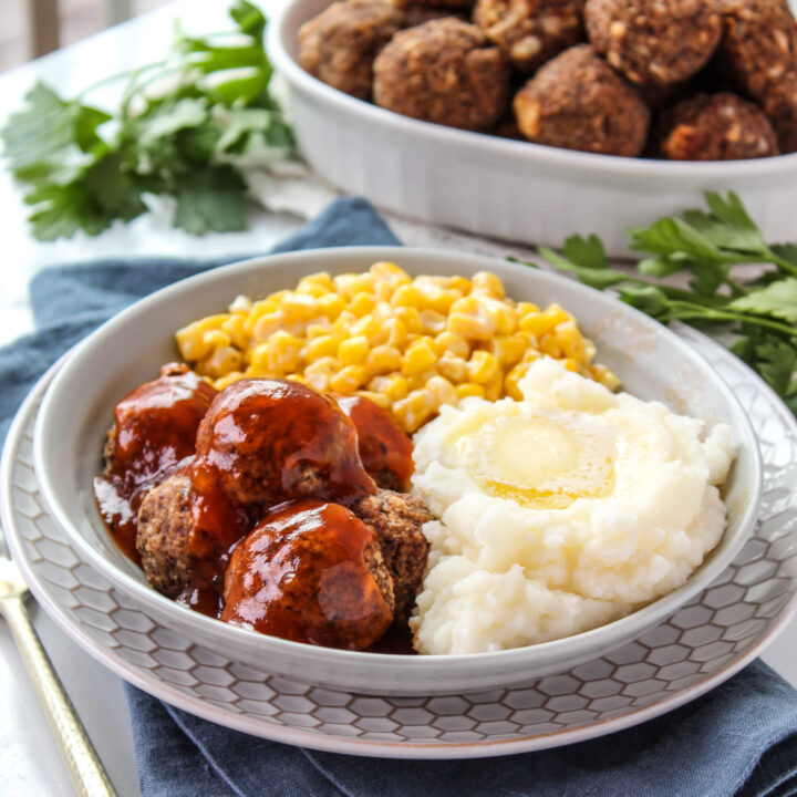 Sweet & Sour Tofu Meatballs