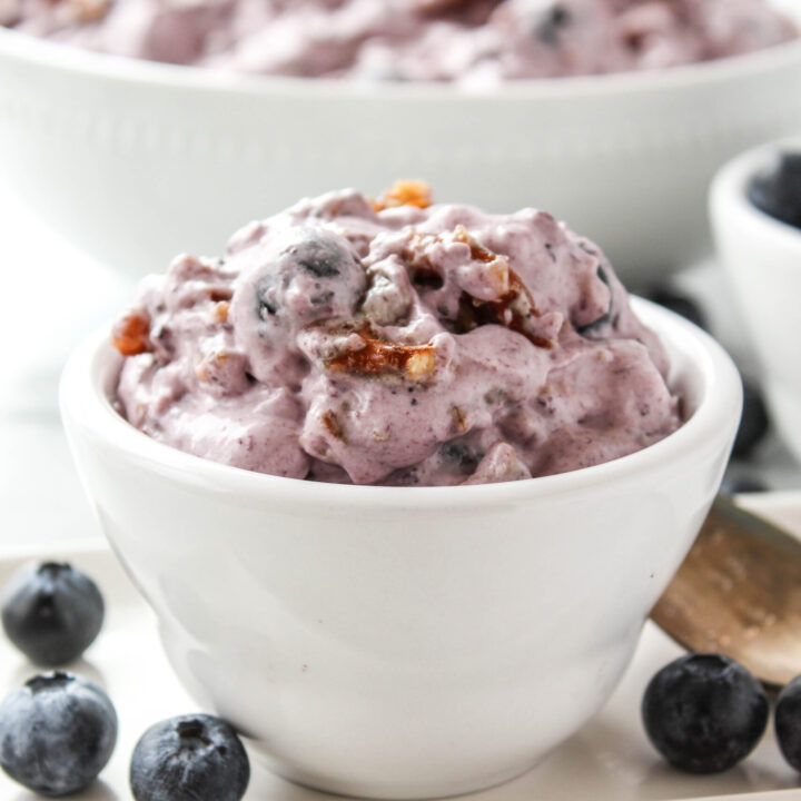 Blueberry Pretzel Salad
