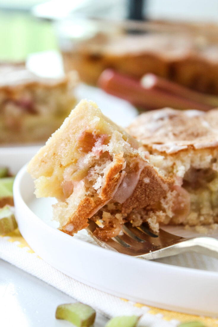 Rhubarb Dream Bars