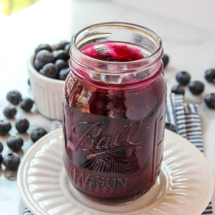 Homemade Blueberry Sauce