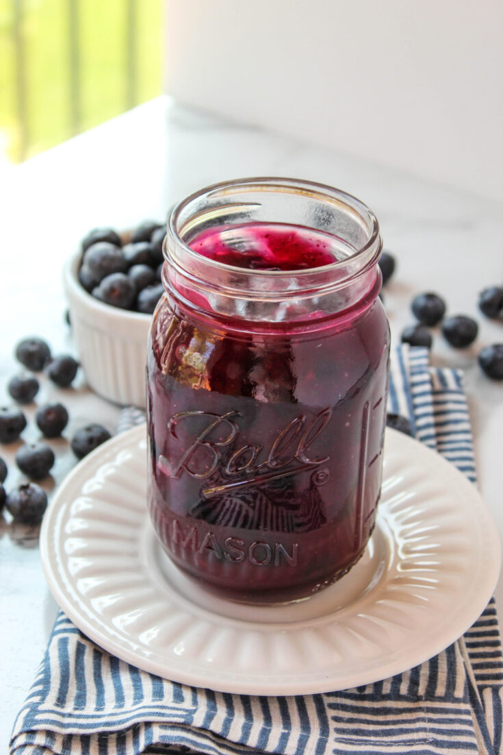 Homemade Blueberry Sauce