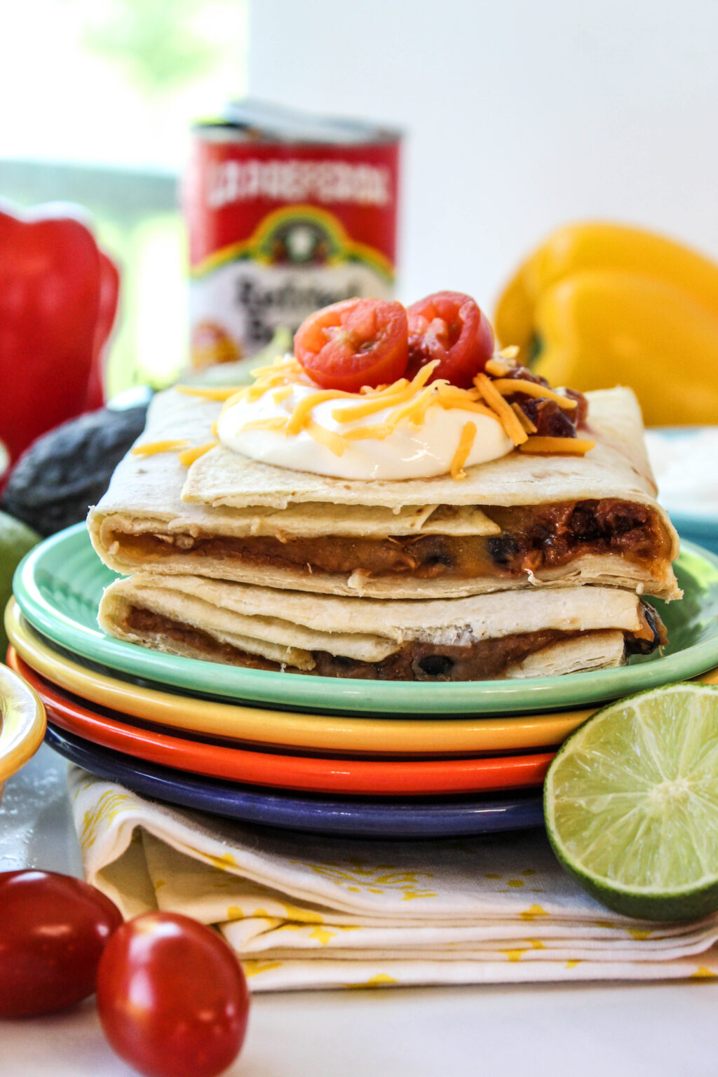 Vegetarian Sheet Pan Quesadillas Baking You Happier