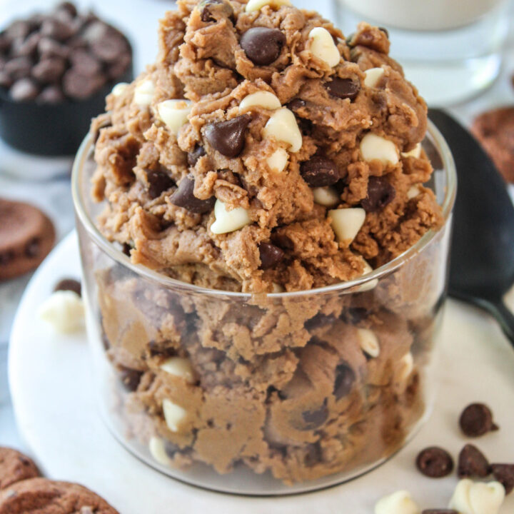 Triple Chocolate Edible Cookie Dough