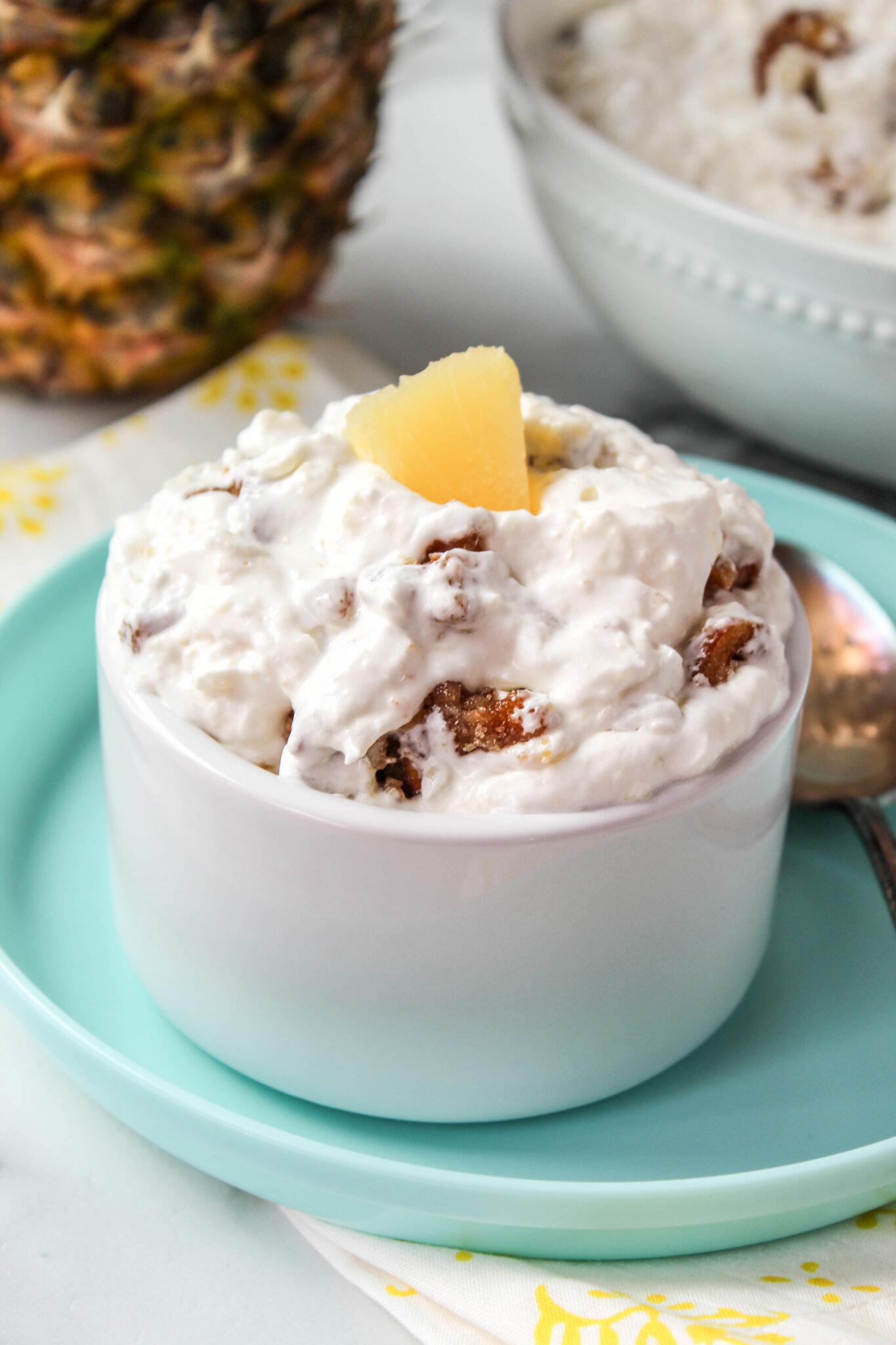 Pineapple Pretzel Fluff Baking You Happier