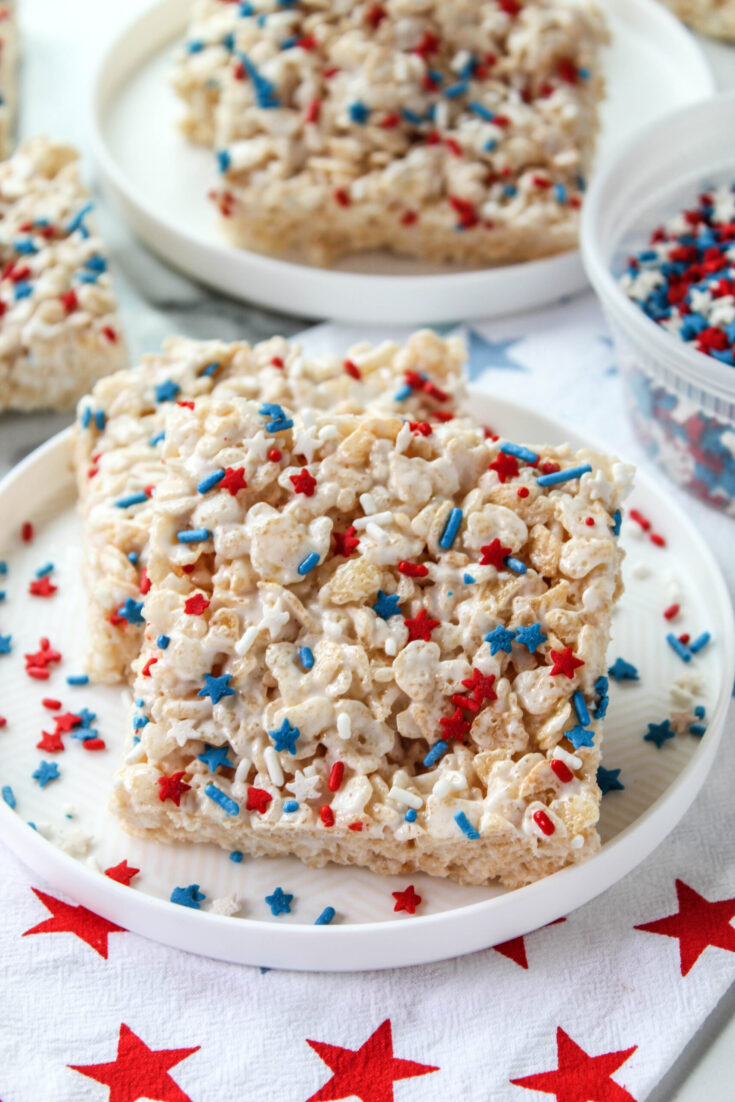 4th of July Rice Krispie Treats