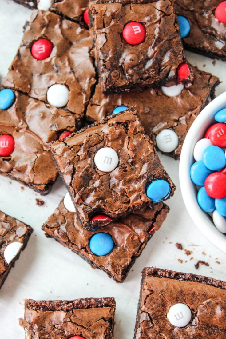 4th of July Brownies