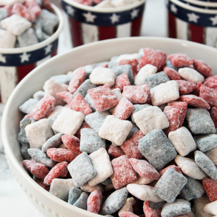 4th of July Puppy Chow