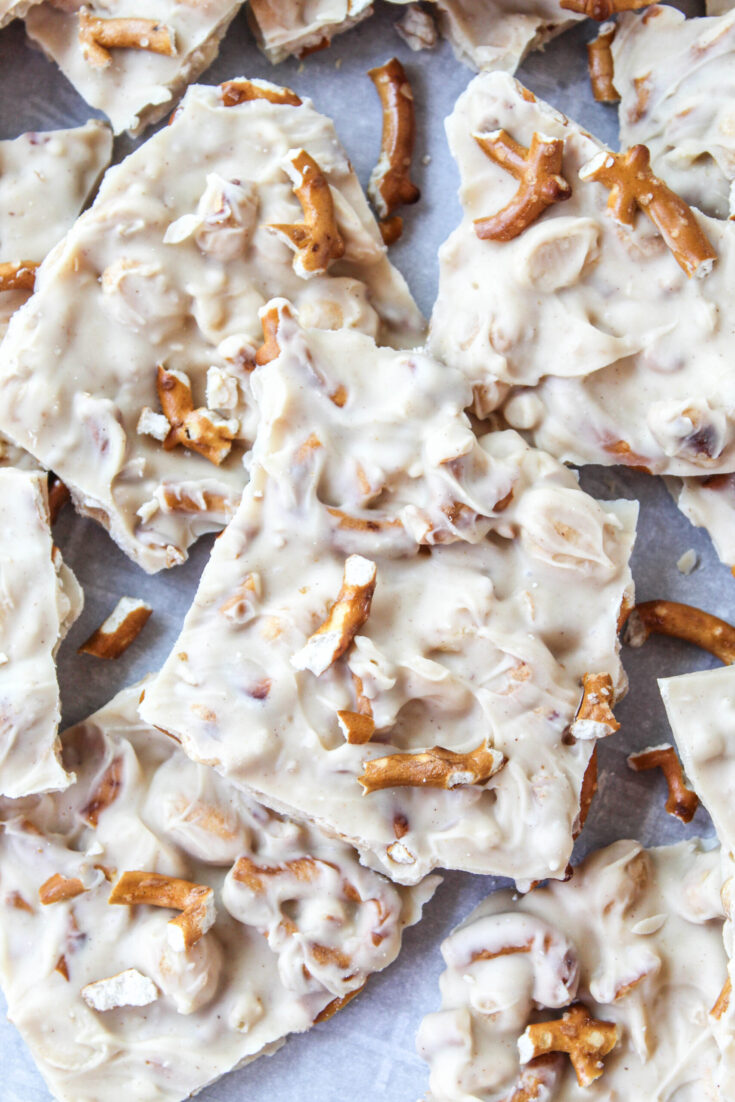 Peanut Butter Pretzel Bark