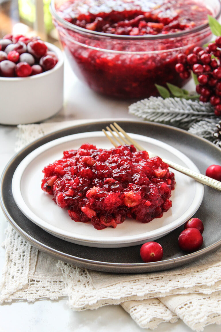 Cranberry Relish | Baking You Happier