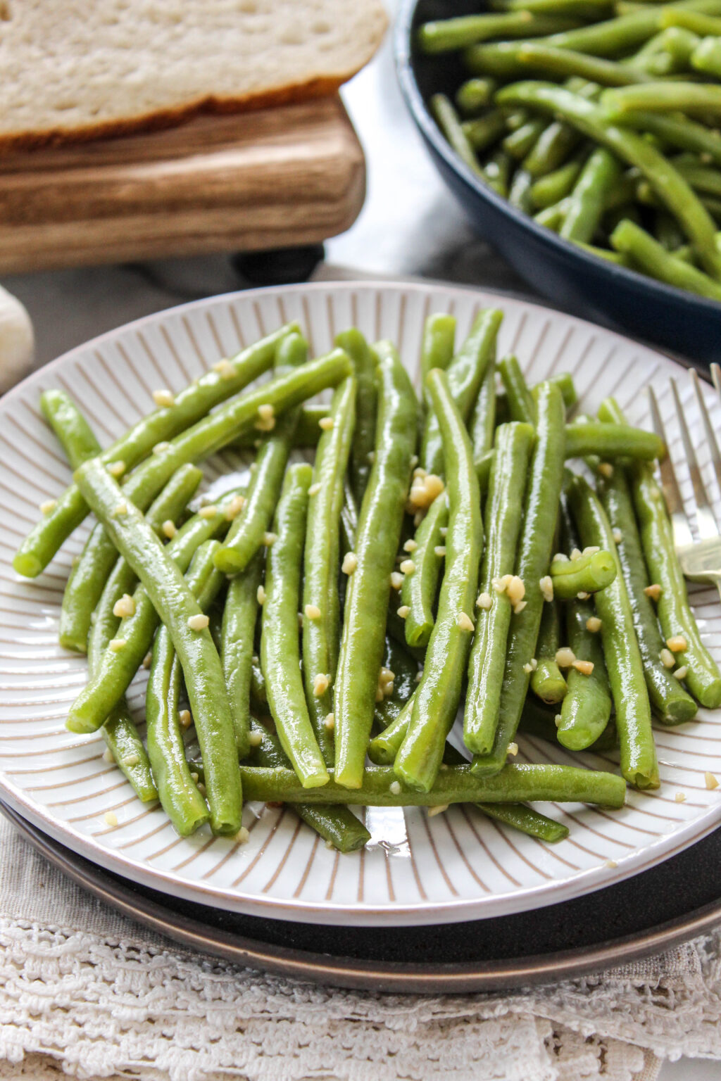 Buttery Garlic Green Beans Baking You Happier