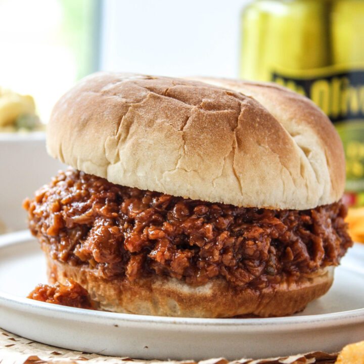 Vegetarian Sloppy Joes